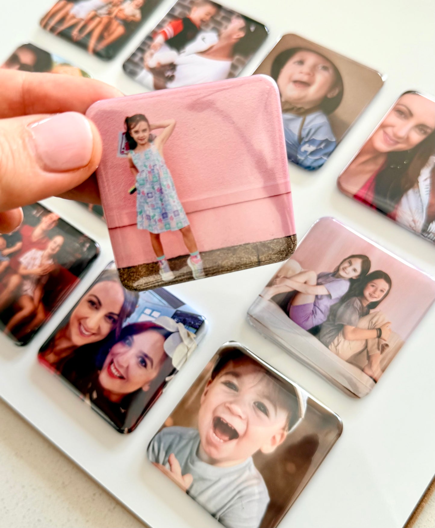 Custom Photo Magnet Sets